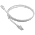 Патч-корд Lanmaster LAN-PC45 RJ-45 (m) - RJ-45 (m) CAT6 U/UTP, длина 2 м, 1 шт., белый