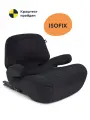 Бустер Junion Beksi группа 3 (22-36 кг), Isofix, со спинкой, чёрный