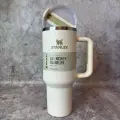 Термокружка из нержавеющей стали для холодных и горячих напитков, Stanley 1.18л, Белая