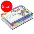 Комплект 5 шт, Гуашь гамма Классическая, 12 цветов по 20 мл, без кисти, картонная упаковка, 22103012