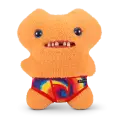 Игрушка мягкая FUGGLER «Эмси Гу оранжевый» серия Разноцветные Труселя 15723N, 24 см