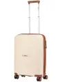 Чемодан Robinzon Santorini Basic, 37 л, бежевый