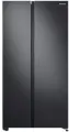 Двухкамерный холодильник для кухни Samsung Side-by-Side RS62R5031B4/WT, 647 л, с 2 камерами, системой All-around Cooling, инверторным мотором, фильтром устраняющим запахи, черный