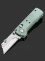 Складной нож Olight Otacle U1 OKNU1GM, сталь SK5, рукоять Green Micarta