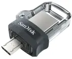 USB флешка Sandisk 128Gb Ultra Dual Drive m3.0 microUSB/ USB 3.0 (150/30 Mb/s)