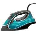 Утюг с отпаривателем Bufett 3000Вт, черно-зеленый, 640461