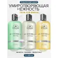 Dr. Mineral's, Натуральный ароматический набор пены для ванн / с экстрактами мелиссы, жасмина, лемонграсса / объем 3 по 500 мл