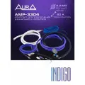 Комплект AurA AMP-3304, для подключения усилителя, луженая медь 75%, 3 м