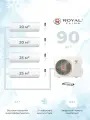 Мульти сплит система Royal Clima Multi Gamma Gloria 4TFM-32HN/OUT + 2*RCI-GLD09HN + 2*RCI-GLD07HN