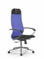 Кресло компьютерное МЕТТА-4/подл.131/осн. Synchro 052 Васильковый/Черный