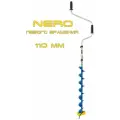 Ледобур NERO-110-2, L-шнека 0.74 м, L-транспортировочная 0.88 м, L-рабочая 1.1 м, 2.3 кг