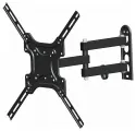 Кронштейн для телевизора Hama R1 118156 черный 32-65 макс.25кг настенный поворотно-выдвижной и наклонный