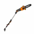 Цепная пила аккумуляторная телескопическая WORX WG349E.9, 20В, 20 см, без АКБ и ЗУ