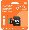 Карта памяти MicroSDXC 512GB A-Data AUSDX512GUI3V30SA2-RA1 Premier Pro(100mb/s)