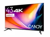 Телевизор Candy UNO 43 UHD, Диагональ 43, 4K UHD, Android TV