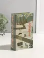 Шкатулка книга-сейф Север России , дерево, искусственная кожа, 3D тиснение, 21 13 5 см