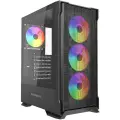 Корпус PowerCase Mistral AZ4B, ARGB, чёрный
