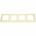 Горизонтальная четырехместная рамка Legrand DIY Valena 695634