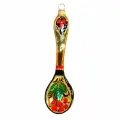 Стеклянная елочная игрушка ложка Лакомка Ариель