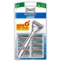 Многоразовый бритвенный станок Wilkinson Sword Quattro Titanium Sensitive, белый