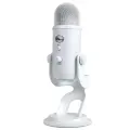 Микрофон Blue Yeti Whiteout, Микрофон для стриминга, USB, Белый