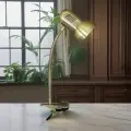 Настольная лампа на прищепке светильник МТ2023 Античная латунь золотой E27 220В Ultra LIGHT