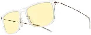 Очки для компьютера Xiaomi Adult Anti-Blue Goggles Pro, без диоптрий, цвет оправы: белый, цвет линз: желтый