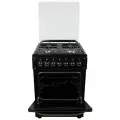 Газовая плита, il Monte FO-GE6004 Black,60 см, Газ-контроль Элект. духовка 64 л,