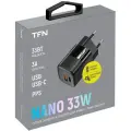 СЗУ TFN NANO USB/USB-C 33W PD 3А Black (WCRPD22)