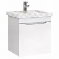Тумба под раковину VIGO Grani 50 подвесной белый глянец tp. GRI. FOS.50.1Y