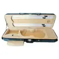 Кейс для скрипки прямоугольный с гигрометром и накидкой, размер 4/4