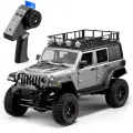 MN Model Радиоуправляемый внедорожник Wrangler 4WD 1:12 - MN-128-SILVER