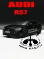 Модель машинки Audi RS7 инерционная 1/24 черная
