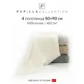 Набор полотенец для ванной 4 шт. Pupilla AKASYA, махра, 100% хлопок, 50х90 см
