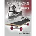 Скейтборд Larsen STREET 3 р31х8, максимальная нагрузка до 60 кг