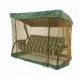 Москитная сетка GardenLuxe с тентом Орбита, зеленая