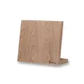 Магнитная подставка (блок) для 6-ти кухонных ножей Woodinhome, дуб, 26x30x12.5 см, 153227