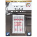 ORGAN иглы EL*705 CR SUK 6/80-90 Blister