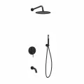 Душевой комплект Sancos Select SC3004MB черный матовый