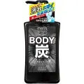 Мужское жидкое мыло для тела KOSE Mens Softymo Body Soap Charcoal, c древесным углем, для глубокого очищения и ухода, с цитрусовым ароматом, 550мл
