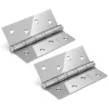 Петля универсальная, комплект 2 шт, 4BB 100x75x2,5 CP хром