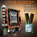 Комплект материнская плата Atermiter X99H + Xeon 2670V3 + 16GB DDR4 ECC REG 2x8GB BLACK
