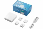 Комплект устройств на напряжение 100-240В(умная станция, датчик движения, датчик состояния окружающей