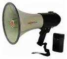 Ручной мегафон громкоговоритель рупор РМ-24С с аккумулятором