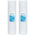 ВП-10М-20ББ Аквабрайт - 2 шт, веревочный картридж из полипропиленового шнура для механической очистки воды, Big Blue 20 (20bb)
