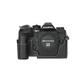 Чехол для Olympus OM-1 из натуральной кожи YUQI, Black