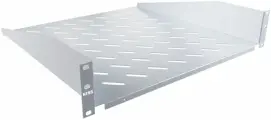 Полка стационарная NTSS NTSS-FF-450 1U нагр:20кг. 19 450мм серый (упак:1шт)
