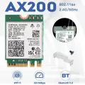 Intel AX200 Wi-Fi 6 Bluetooth 5.2 сетевая карта