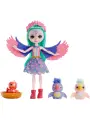 Кукла Mattel Enchantimals Семейство зябликов Филии Финч, арт. HKN15