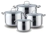 Набор кастрюль Kelli KL-4207 8 пр.